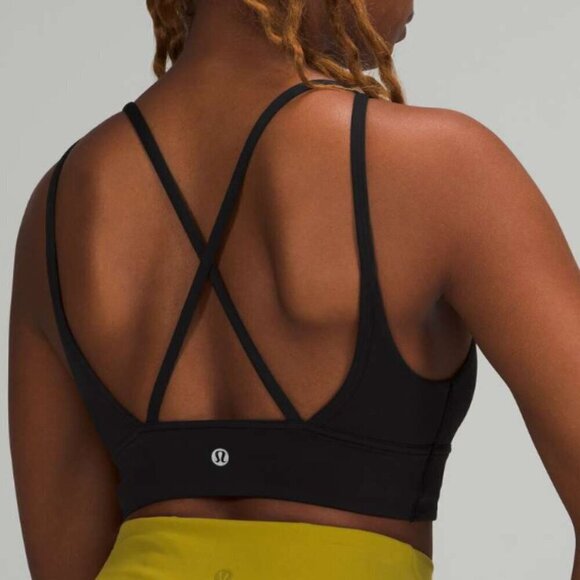 Lululemon In Alignment Longline Bra *Light Support, B/C Cup Black - Picture 4 of 4